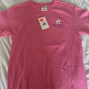 youth large pink shirt